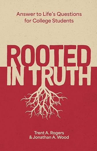 Book cover for Rooted in Truth showing tree roots beneath the title, symbolizing a strong foundation in truth.