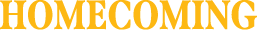 Homecoming at Cedarville logo.