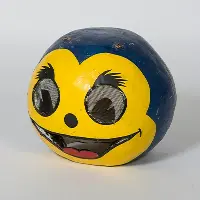 Painted Yellow Jacket mascot head.
