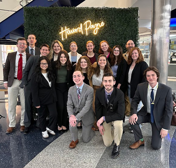 Cedarville's 2025 national's winning forensics team.