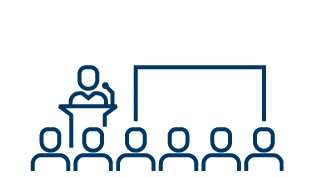 faculty member and student working on a whiteboard