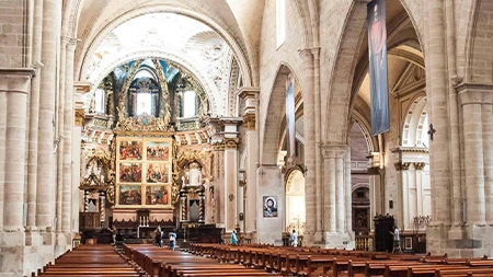 Interior of Valencia Cathedral