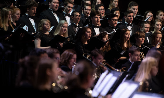 Christmas community celebration concert