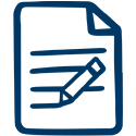 Icon of paper and pencil