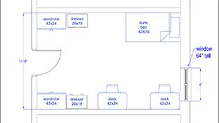 Johnson Room Layout